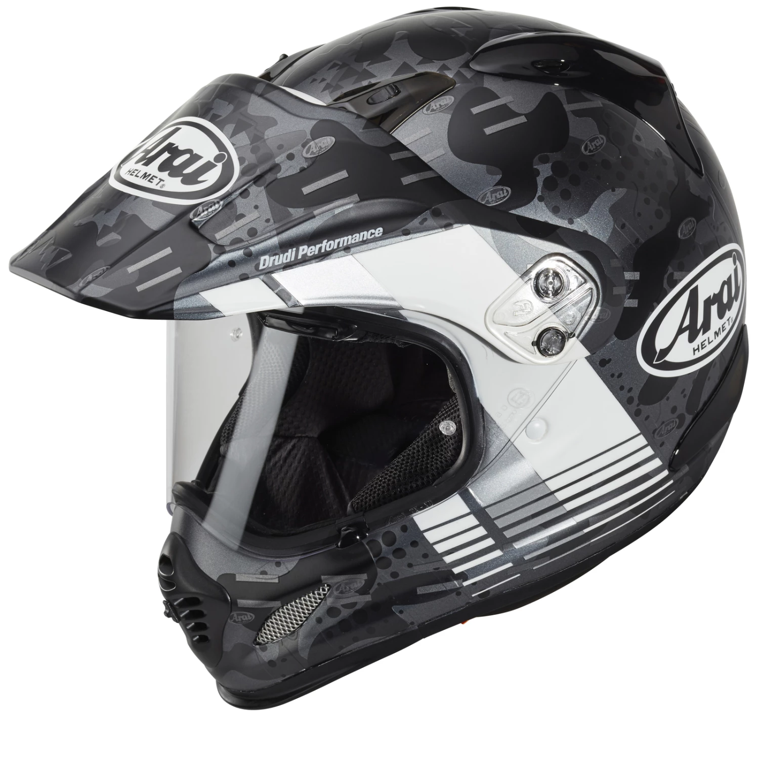 Arai XD-4 Cover Matte White Helmet 1 Arai XD-4 Cover Matte White Helmet