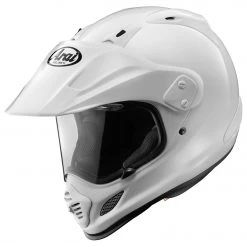 Arai XD-4 Plain White Helmet w/Pinlock Post