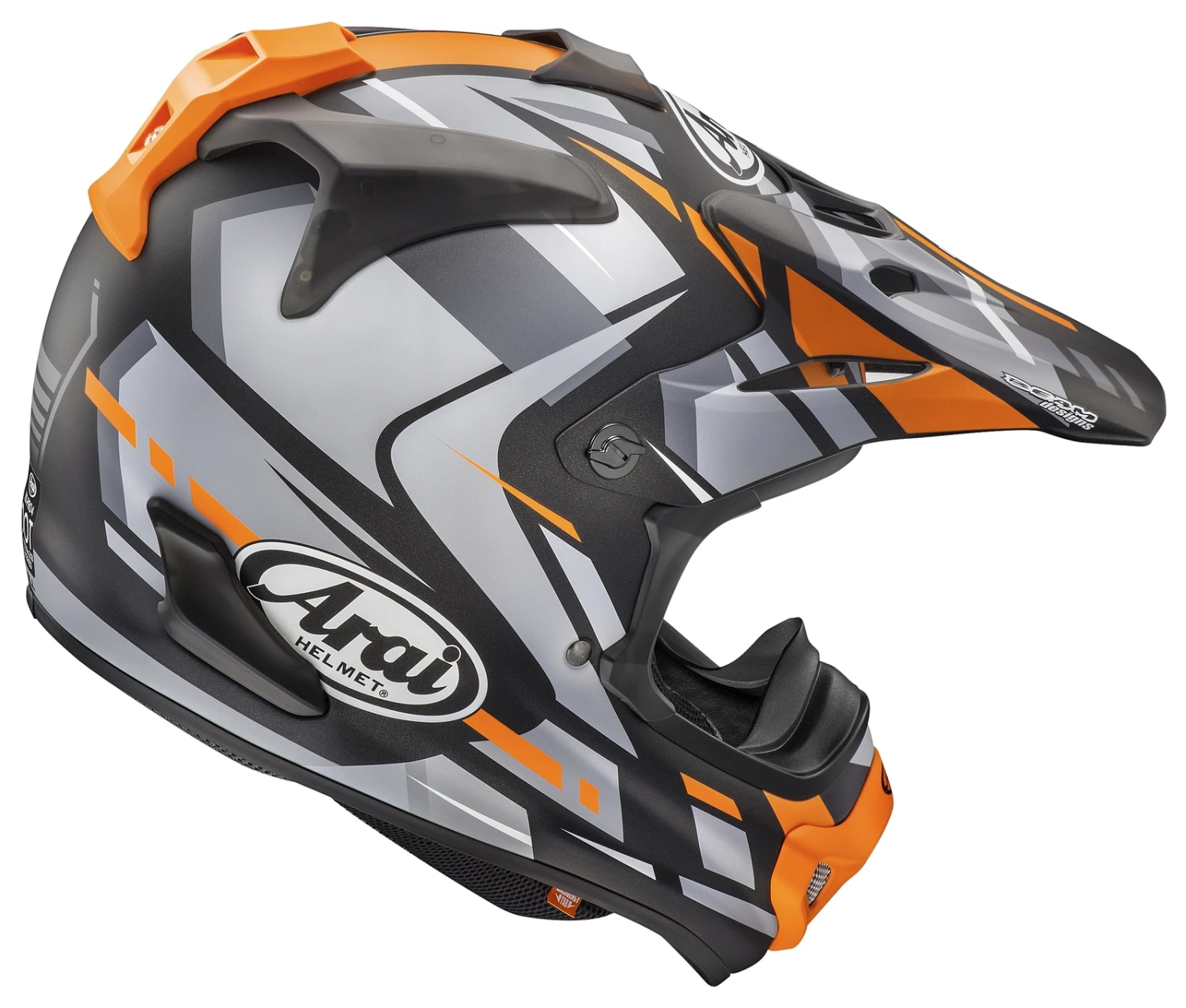 Arai VX-Pro 4 Bogle Black/Orange Helmet 2 Arai VX-Pro 4 Bogle Black/Orange Helmet - Image 2