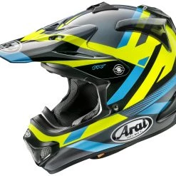 Arai VX-Pro 4 Machine Blue/Yellow Helmet