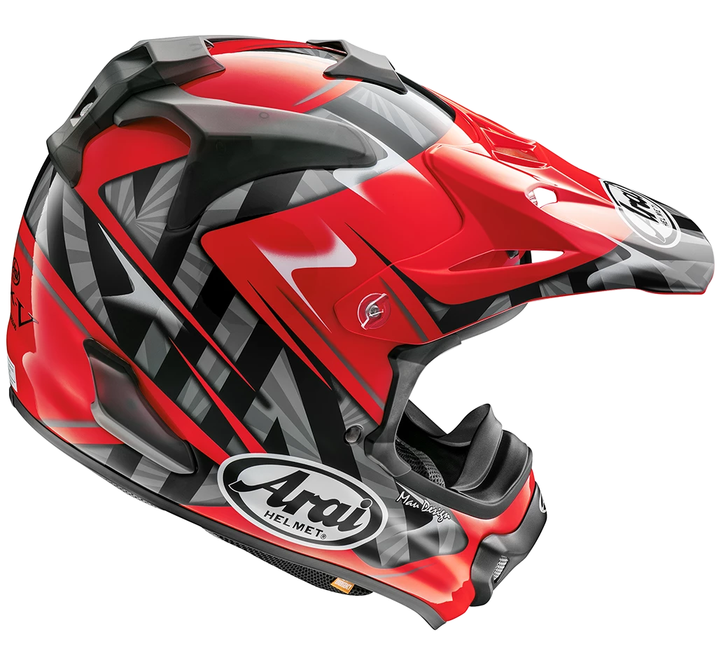 Arai VX-Pro 4 Scoop Black/Red Helmet 2 Arai VX-Pro 4 Scoop Black/Red Helmet - Image 2