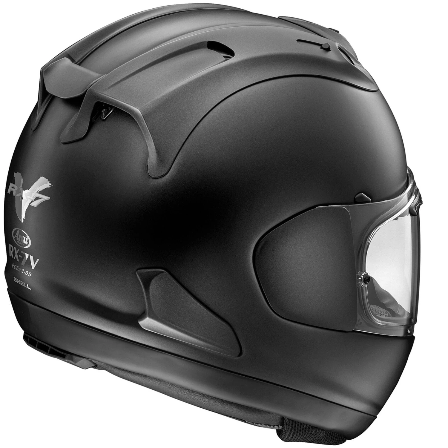 Arai RX-7V Frost Black Helmet 2 Arai RX-7V Frost Black Helmet - Image 2