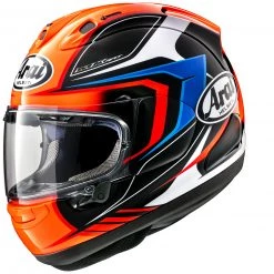 Arai RX-7V Maze Red Helmet