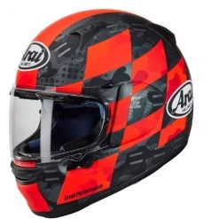 Arai Profile-V Patch Matte Red Helmet