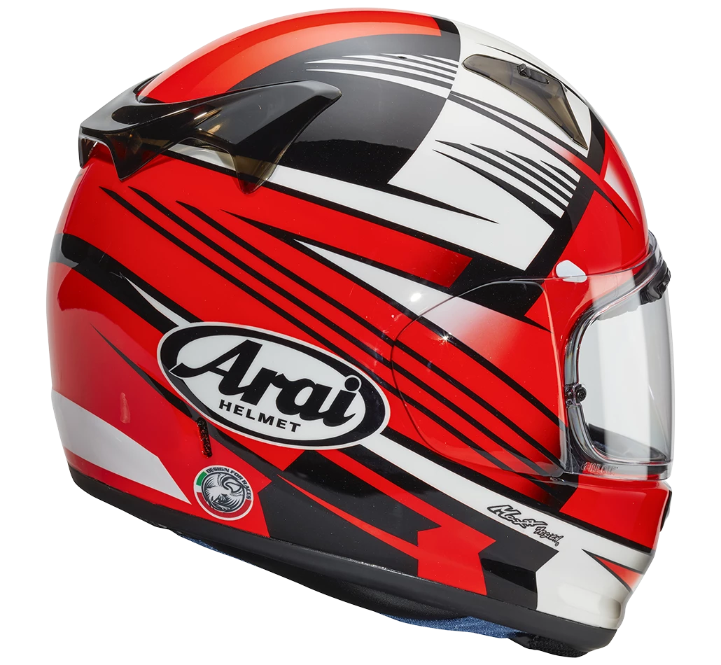 Arai Profile-V Rock Red Helmet 2 Arai Profile-V Rock Red Helmet - Image 2