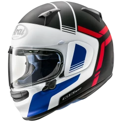 Arai Profile-V Tube Matte Black/White/Red Helmet