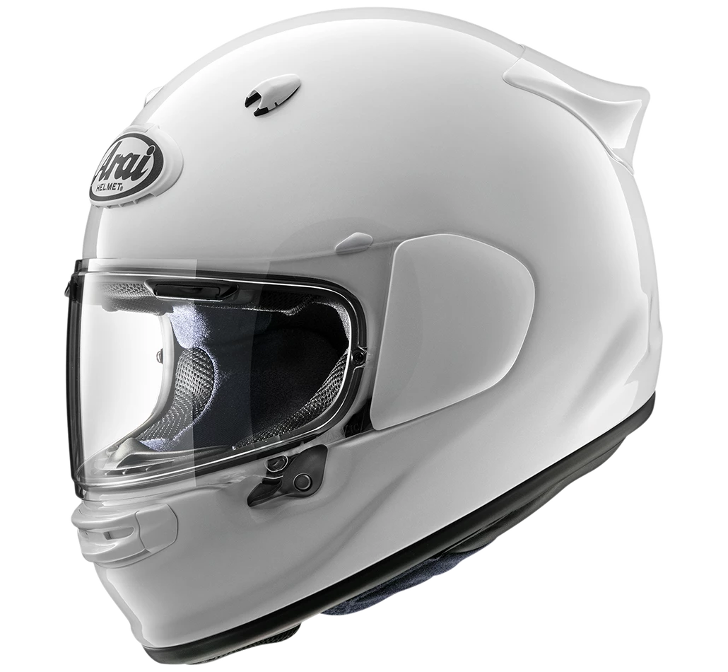 Arai Quantic Diamond White Helmet 1 Arai Quantic Diamond White Helmet