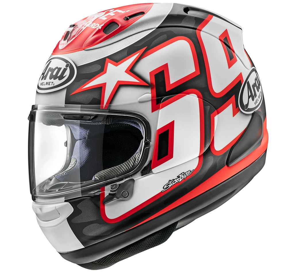 Arai RX-7V EVO Nicky Reset Helmet 1 Arai RX-7V EVO Nicky Reset Helmet