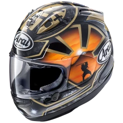 Arai RX-7V EVO Pedosa Spirit Gold Helmet