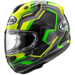 Arai RX-7V EVO RSW Green Helmet
