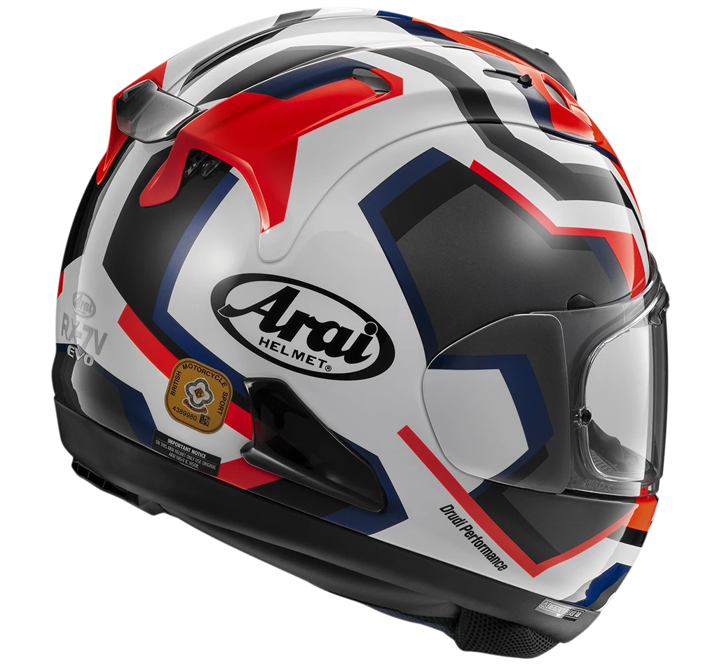 Arai RX-7V EVO RSW Trico Helmet 2 Arai RX-7V EVO RSW Trico Helmet - Image 2