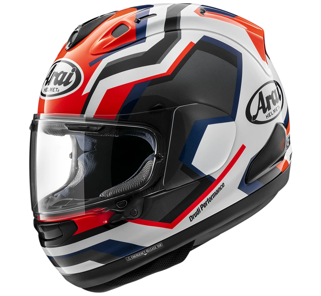 Arai RX-7V EVO RSW Trico Helmet 1 Arai RX-7V EVO RSW Trico Helmet